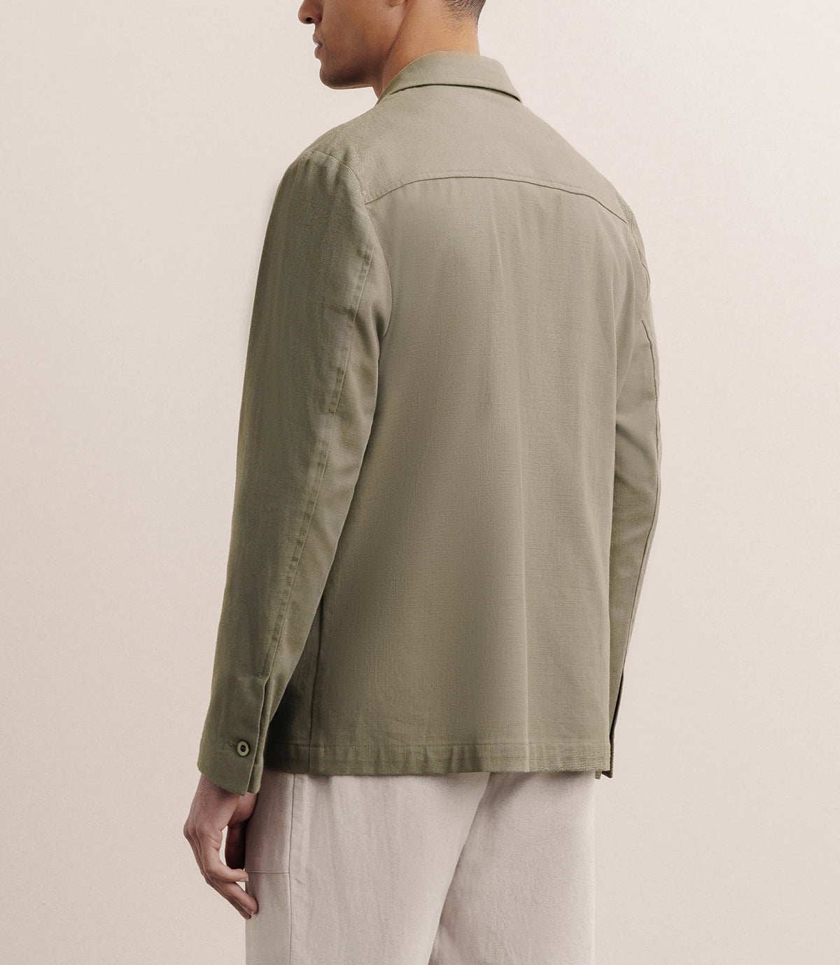 Veste 100% coton kaki - IZAC