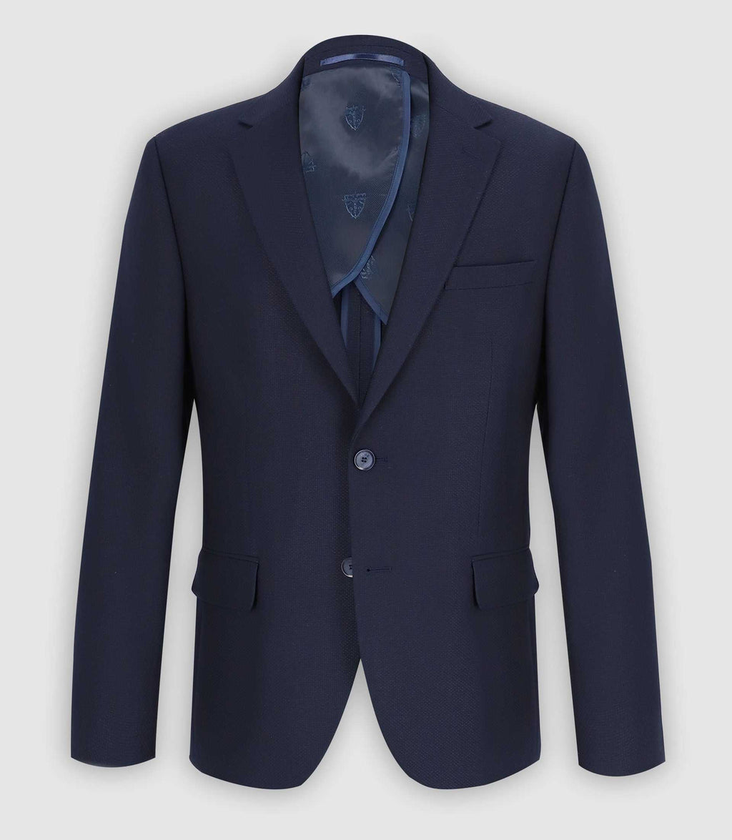 Veste casual 2 boutons marine DEDICOUT - IZAC