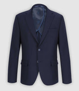 Veste casual 2 boutons marine DEDICOUT - IZAC