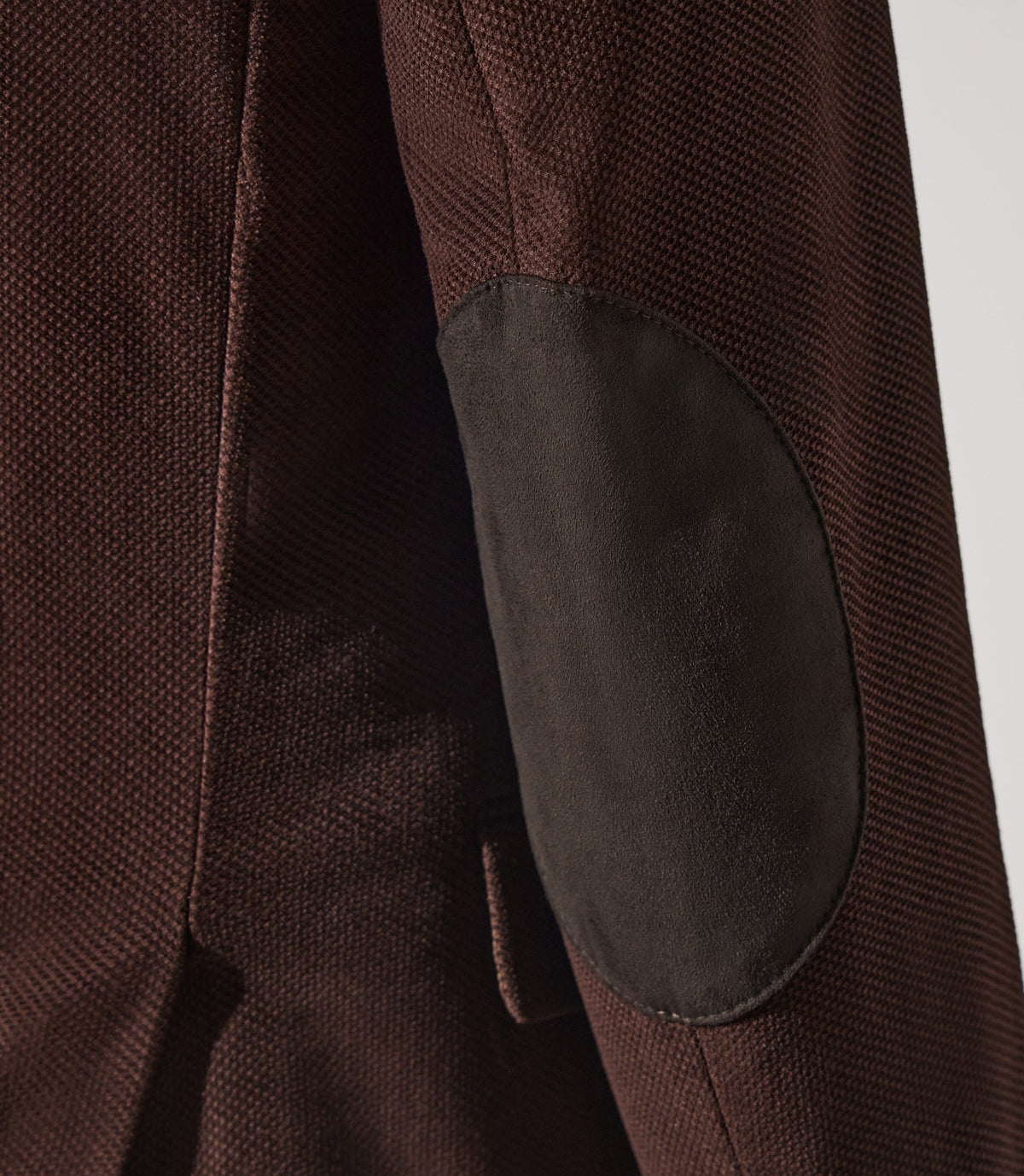 Veste en velours armuré marron DJANGO - IZAC
