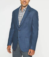 Veste à deux boutons bleu indigo DOLCE - IZAC