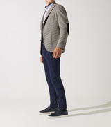 Veste 2 boutons marine marron DESERT - IZAC