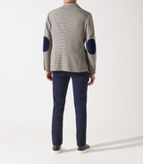 Veste 2 boutons marine marron DESERT - IZAC