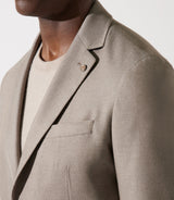Veste casual beige 2 boutons DEYTON - IZAC