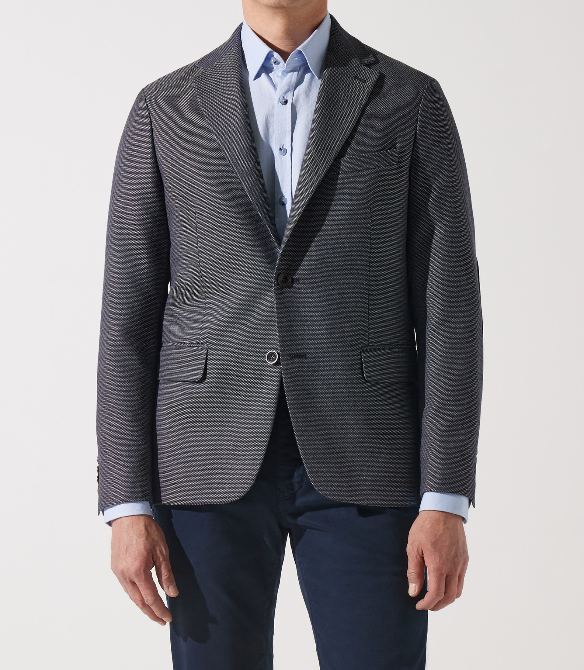 Veste casual 2 boutons marine DEYTON - IZAC