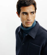 Veste casual 3 poches marine - IZAC