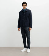 Veste casual 3 poches marine - IZAC