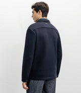 Veste casual 3 poches marine - IZAC