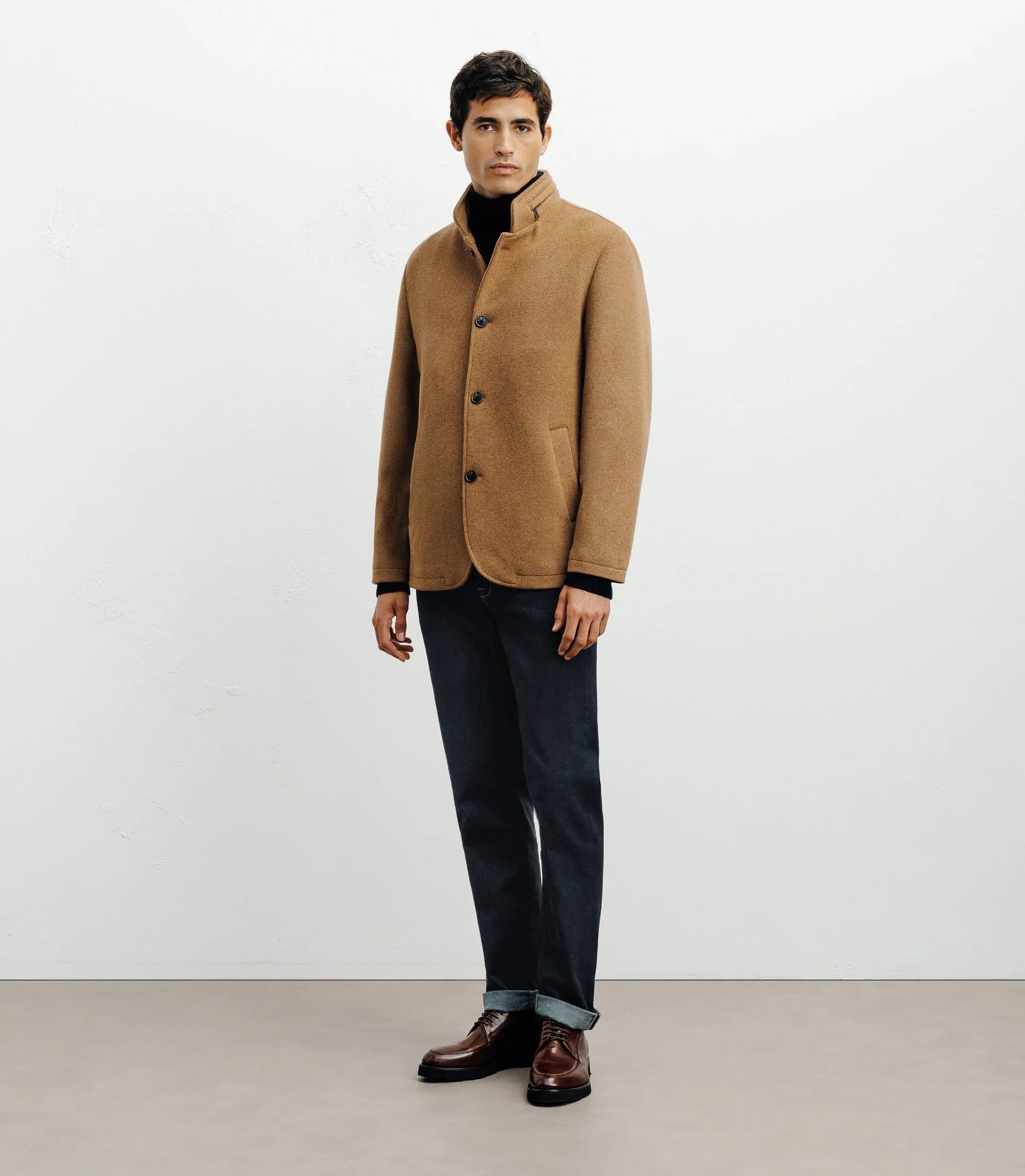 Veste casual camel - IZAC