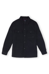 Veste casual col chemise marine - IZAC