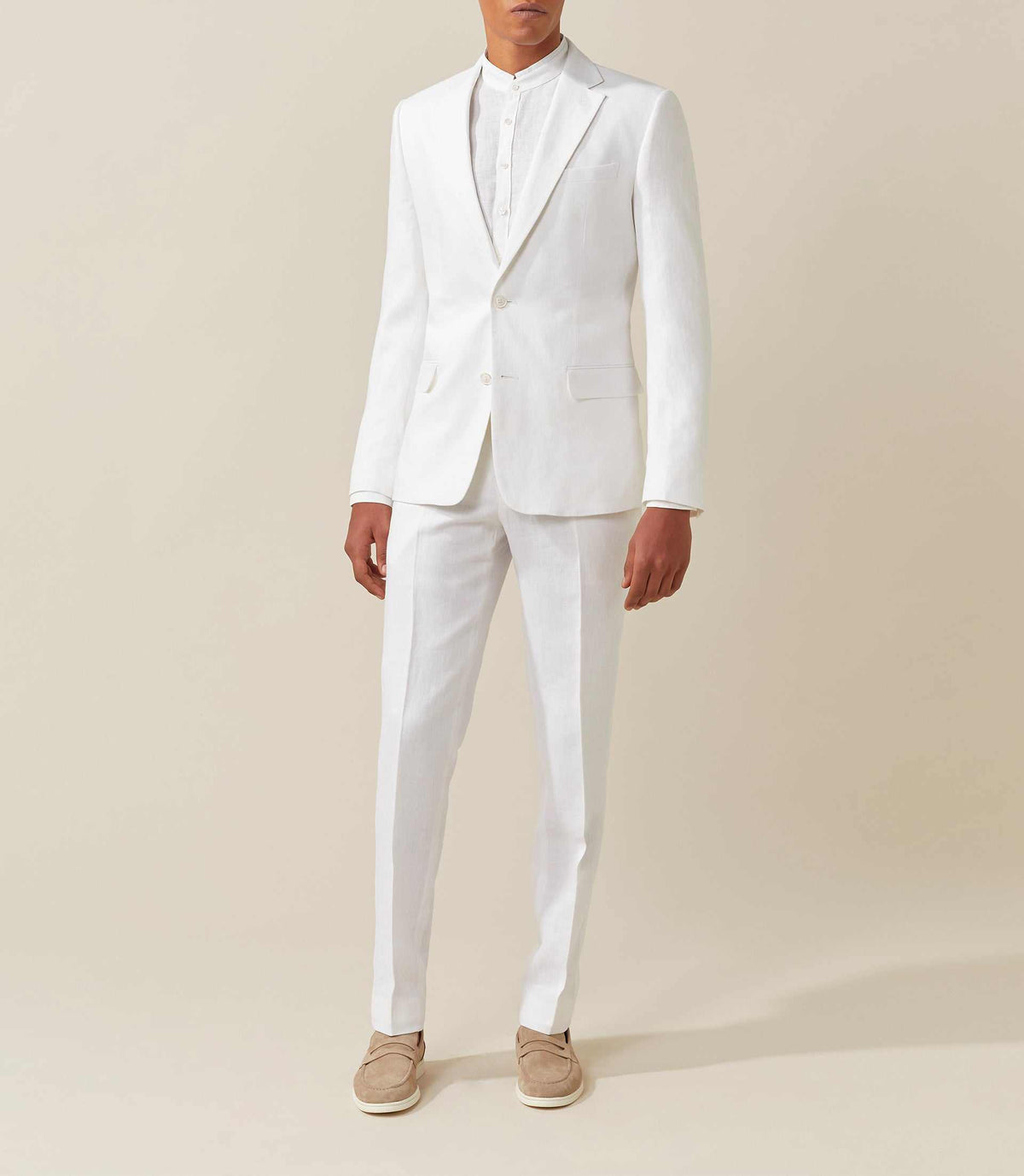 Veste de costume blanche "London" - IZAC