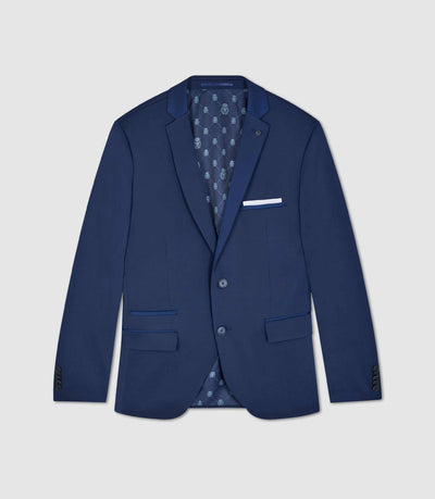 Veste ville 2 boutons bleu "Cionac" - IZAC