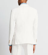 Veste en lin séparable blanche - IZAC