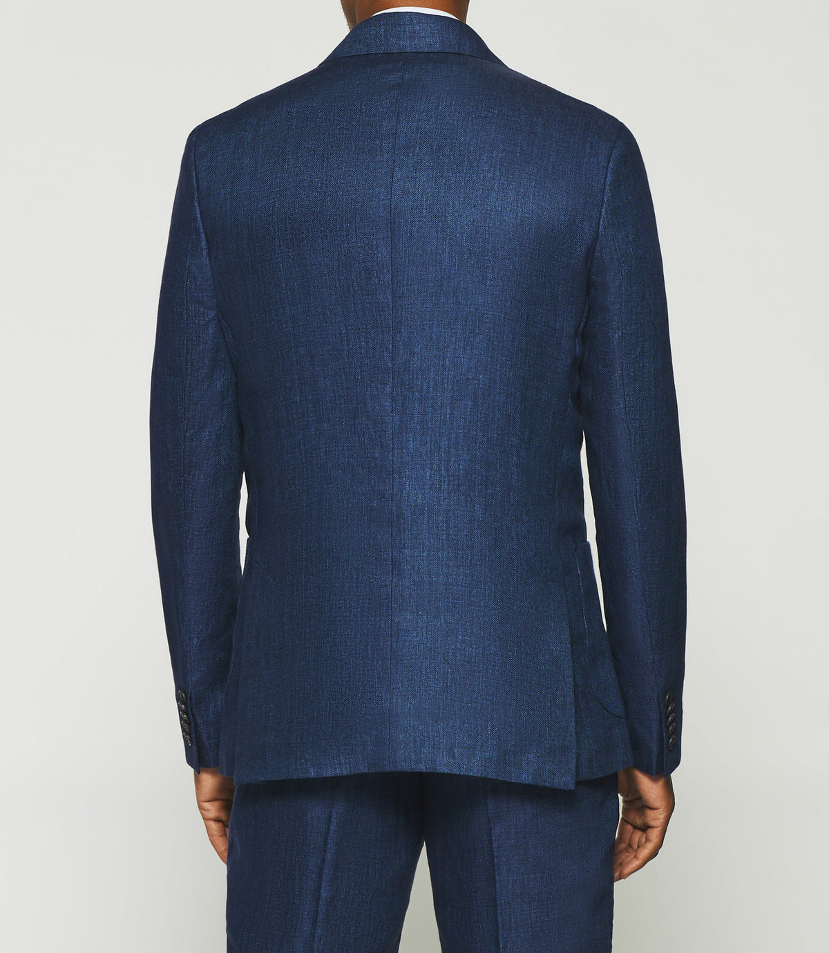 Veste séparable en lin marine CHANCE - IZAC