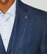 Veste séparable en lin marine CHANCE - IZAC