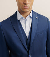 Veste ville en tissu technique bleu - IZAC