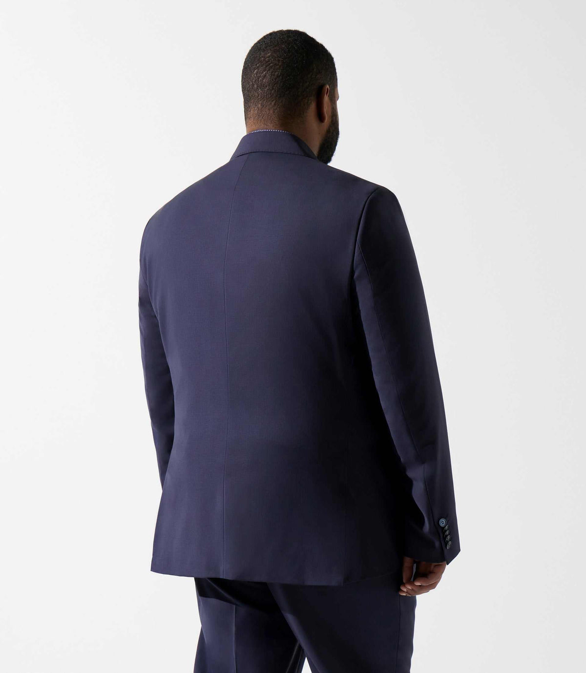 Veste en laine bleu marine FLATEURBT - IZAC