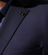 Veste en laine bleu marine FLATEURBT - IZAC