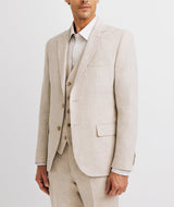 Veste ville 100% lin beige - IZAC