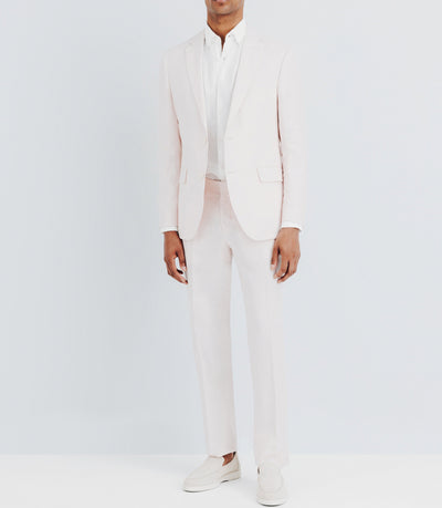 Veste ville séparable 100% lin rose - IZAC