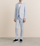 Veste ville 100% lin séparable bleu ciel - IZAC