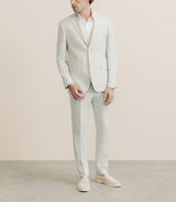 Veste ville 100% lin séparable vert eau - IZAC