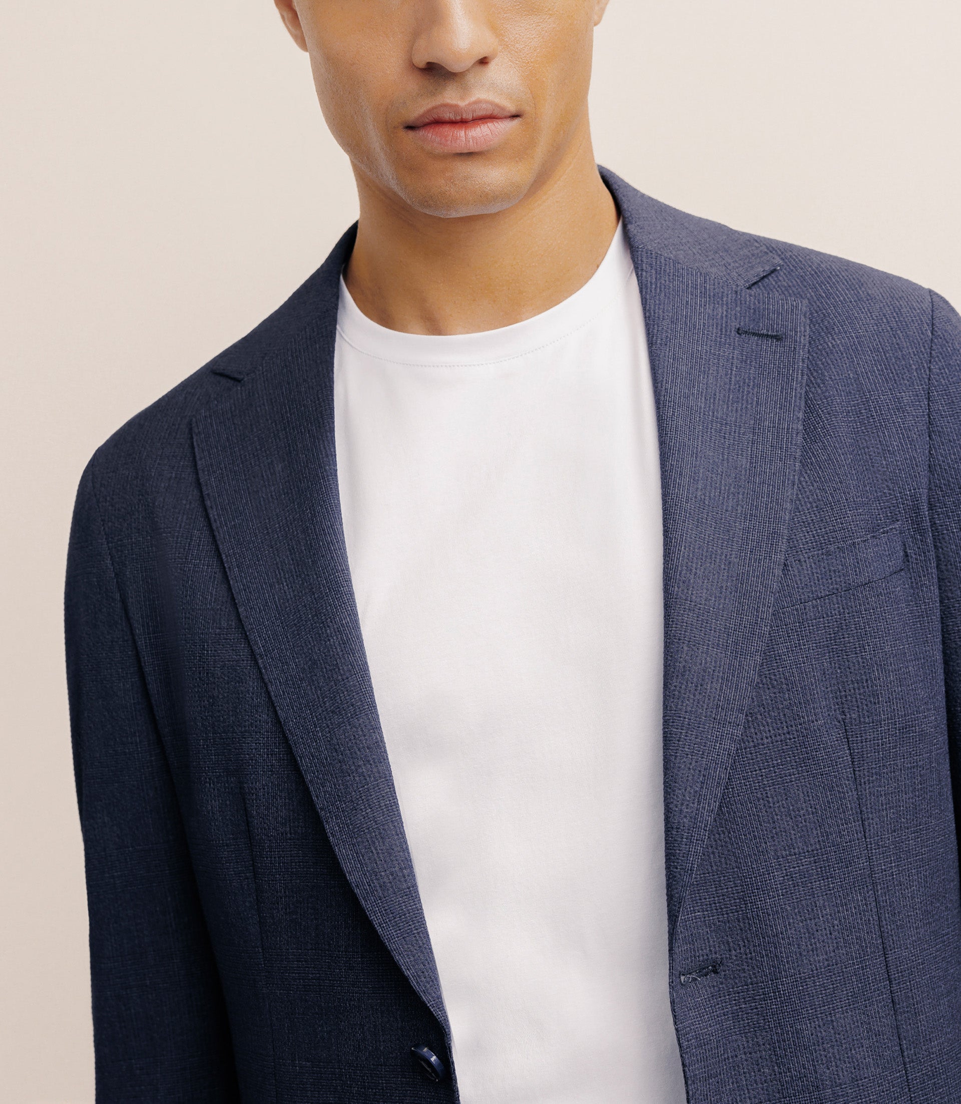 Veste ville 2 boutons bleue - IZAC