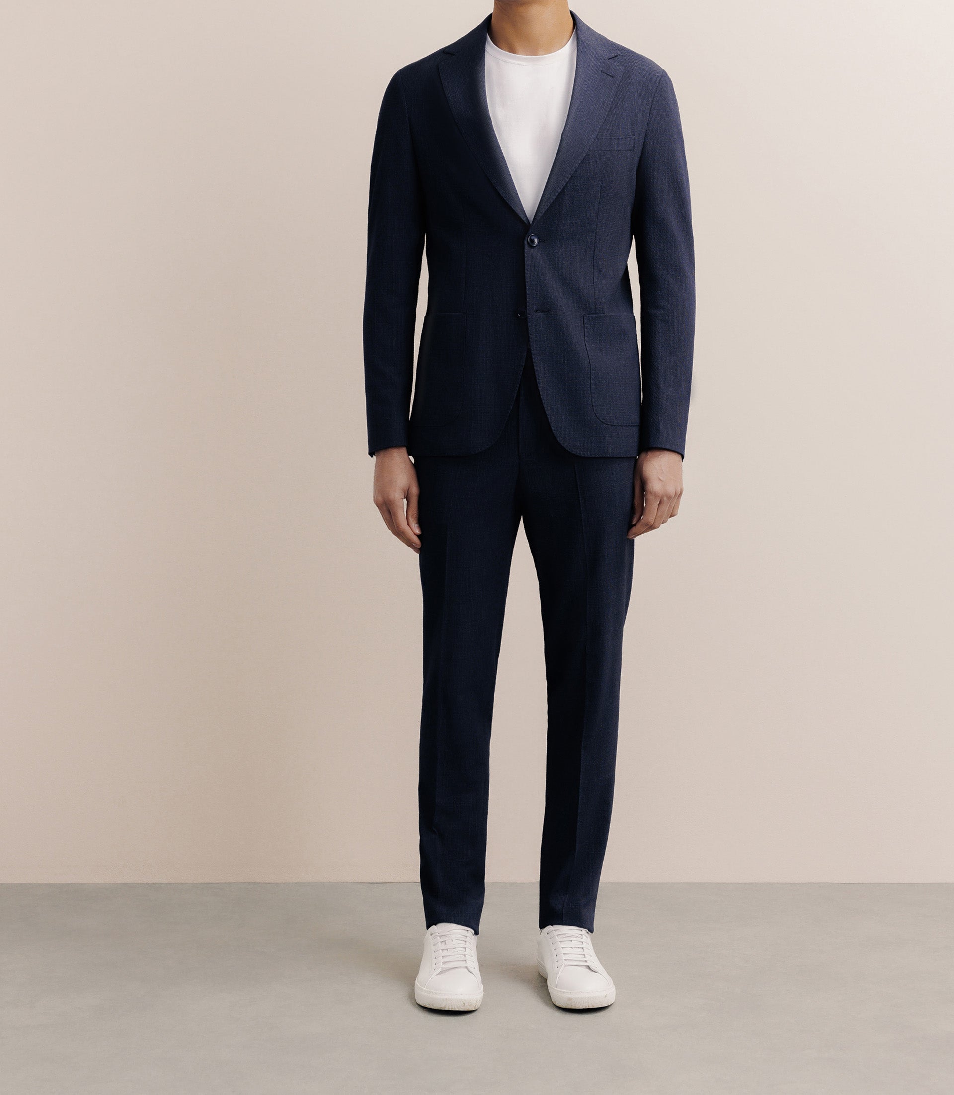 Veste ville 2 boutons bleue - IZAC