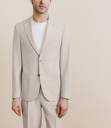 Veste en tissu armuré mastic - IZAC