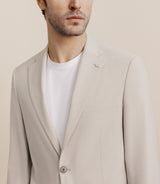 Veste en tissu armuré mastic - IZAC