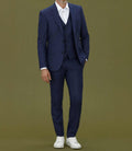 Veste ville en flanelle bleue "Envol" - IZAC