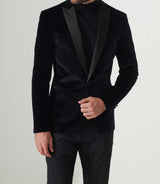 Veste ville séparable marine "Velvet" - IZAC