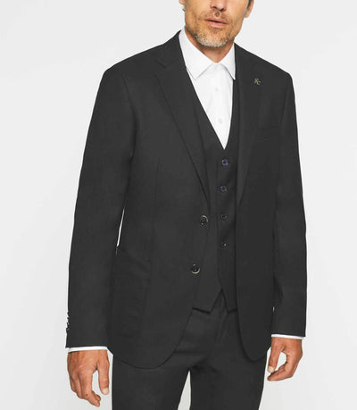 Veste ville séparable noire SOYEUX - IZAC