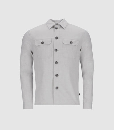 Surchemise ville gris clair SMASH - IZAC