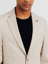 Veste ville en maille beige - IZAC