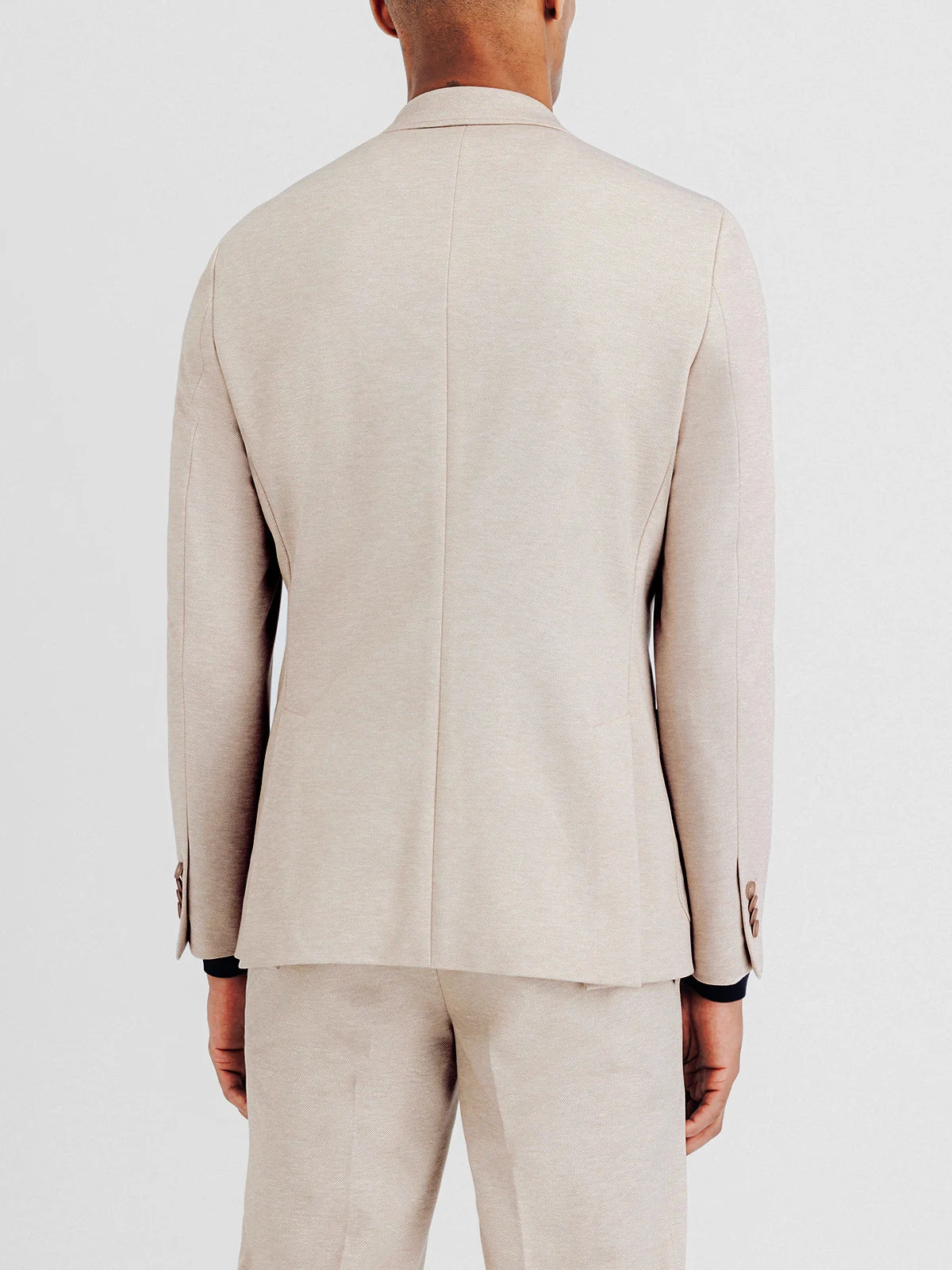 Veste ville en maille beige - IZAC