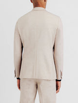 Veste ville en maille beige - IZAC