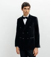 Veste ville en velours noir - IZAC