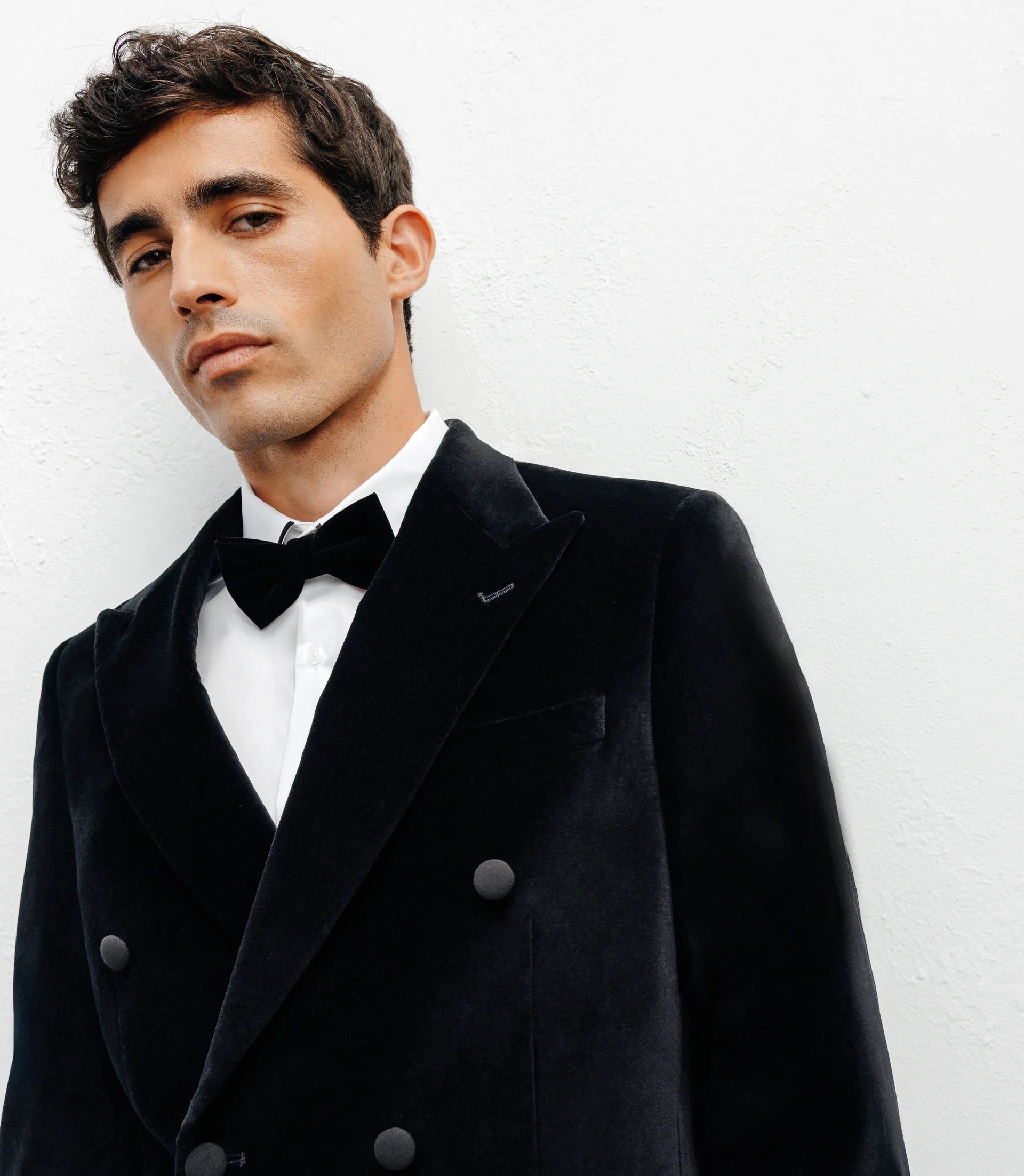 Veste ville en velours noir - IZAC