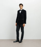 Veste ville en velours noir - IZAC