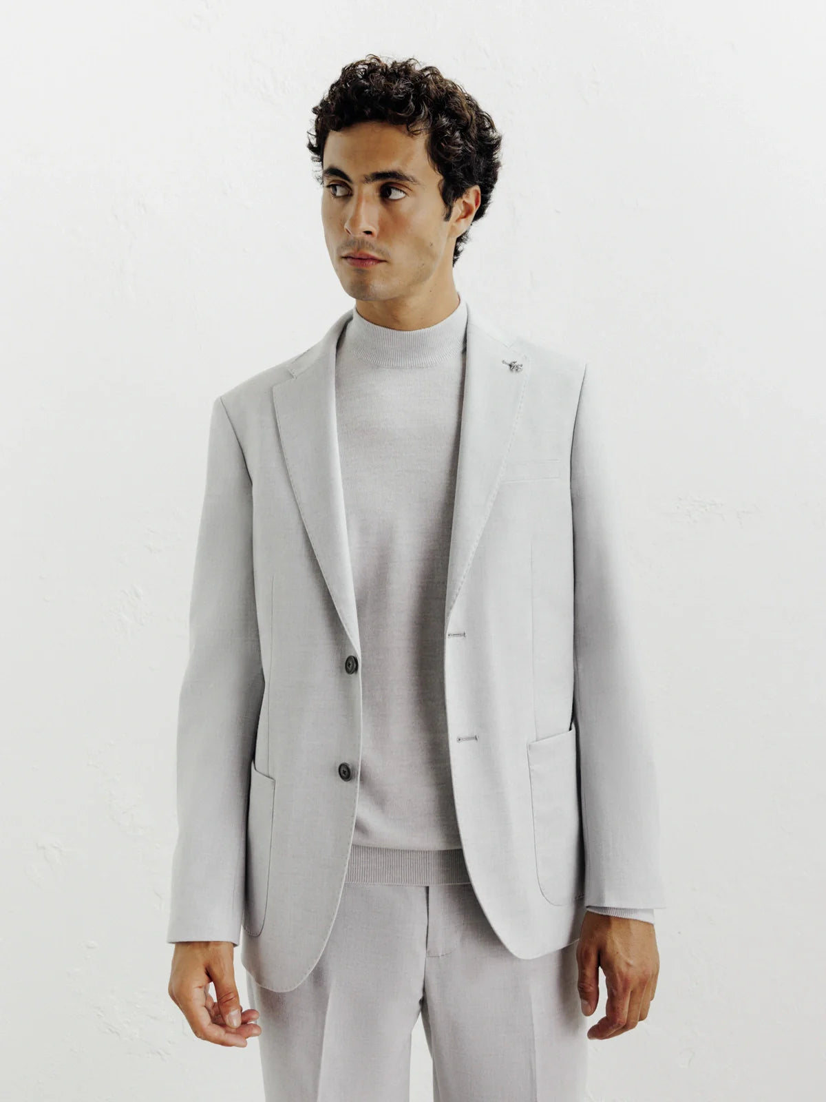 Veste ville en flanelle gris c - IZAC