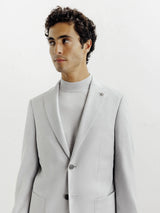 Veste ville en flanelle gris c - IZAC