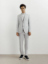 Veste ville en flanelle gris c - IZAC