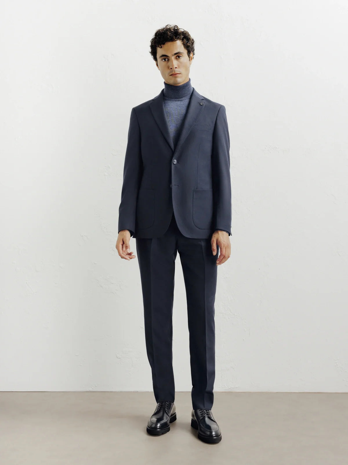 Veste ville en flanelle marine - IZAC