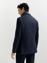 Veste ville en flanelle marine - IZAC