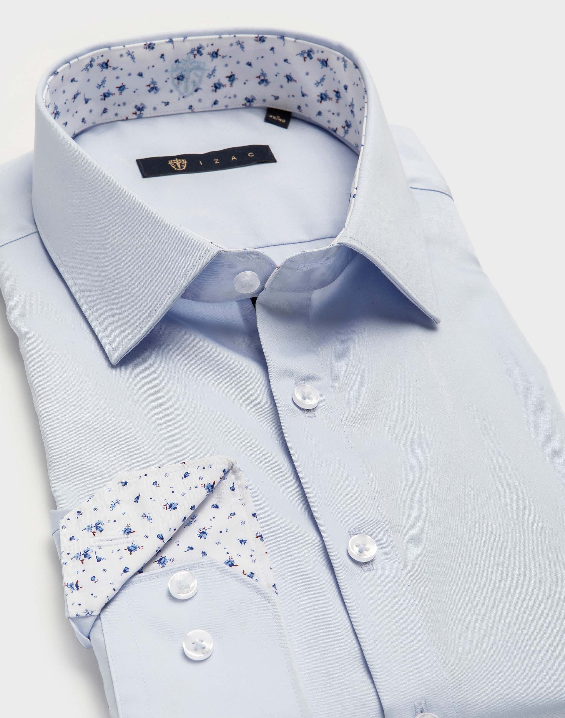 Chemise coton ciel fantaisie - IZAC