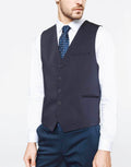Gilet de costume bleu marine - IZAC