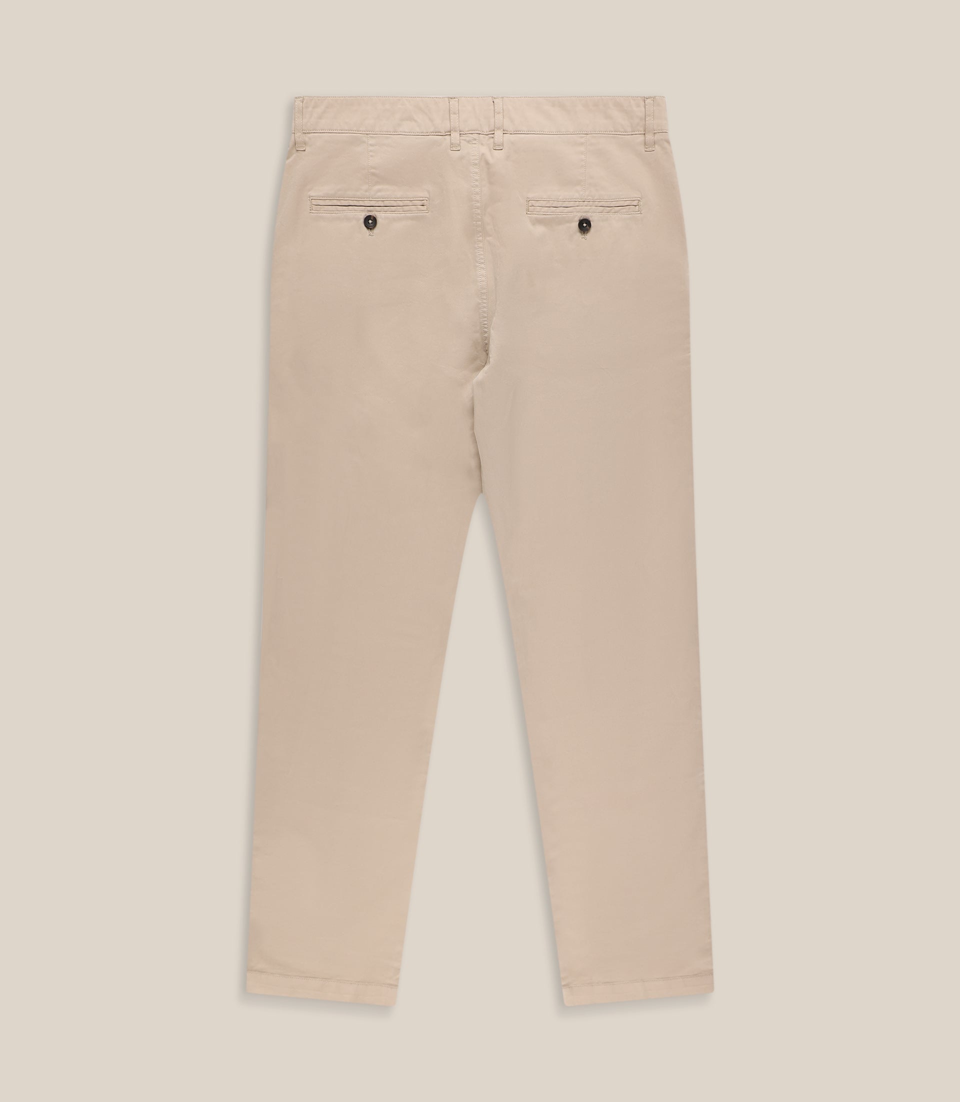Pantalon coton stretch beige - IZAC