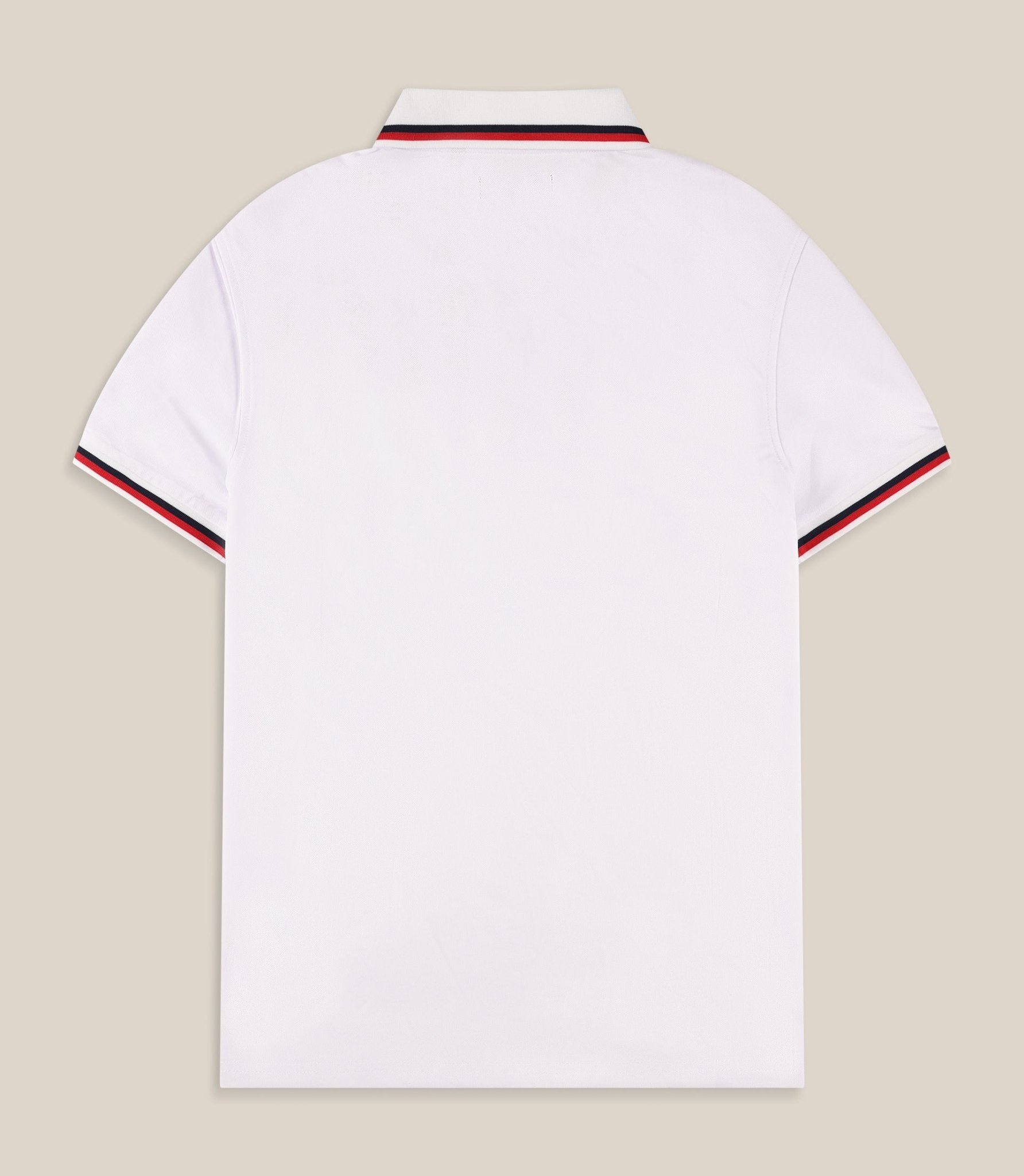 Polo en maille piquée blanc - IZAC