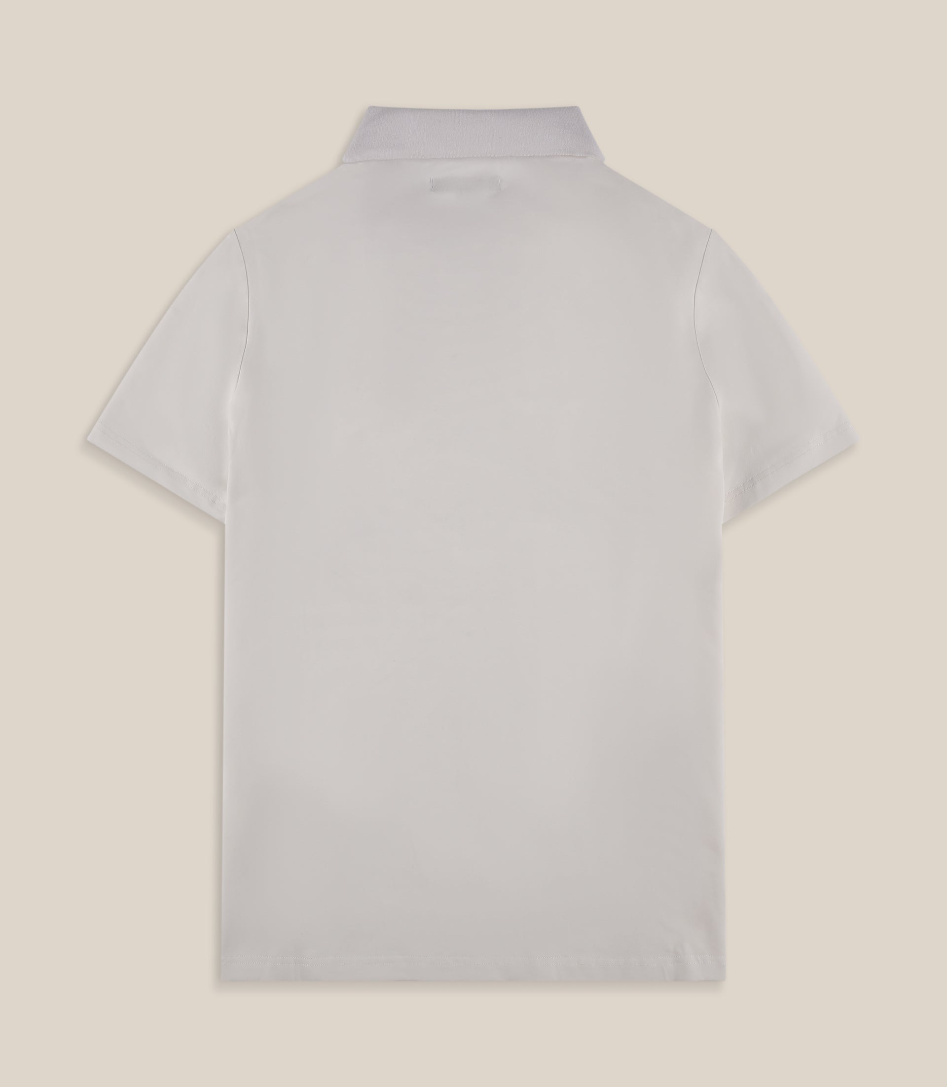 Polo manches courtes blanc - IZAC